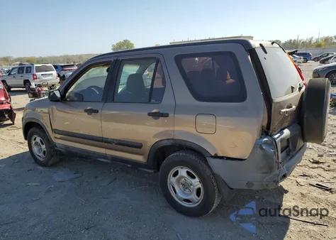 2002 Honda Cr-V Lx from USA, damaged, VIN JHLRD68422C011673